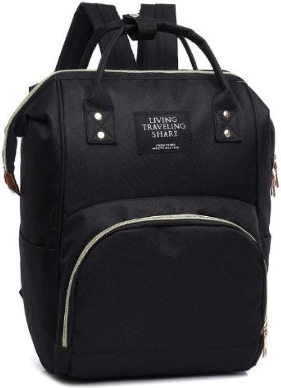 Living Traveling Share rugzak/luiertas van Merkloos