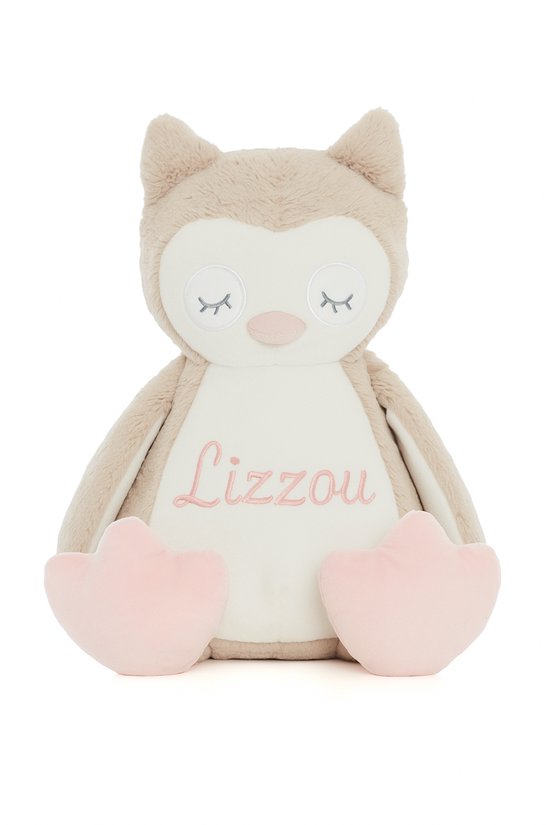 Lizzou Droomuiltje met naam geborduurd van Merkloos