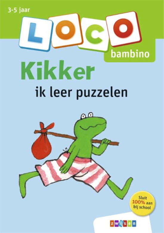 Loco bambino Kikker ik leer puzzelen. 3+ van Loco