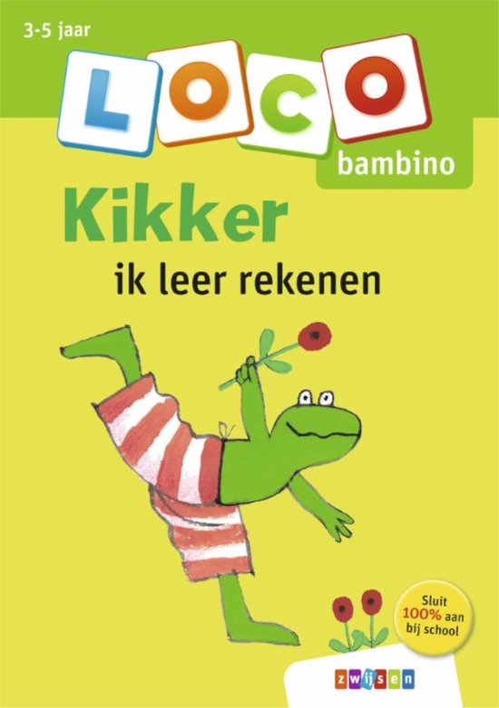 Loco Loco bambino. Kikker, ik leer rekenen. 3+ van Loco