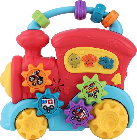 Locomotive's Adventure - Trein met muziek - peuter speelgoed - speelgoedtreinset van Loco