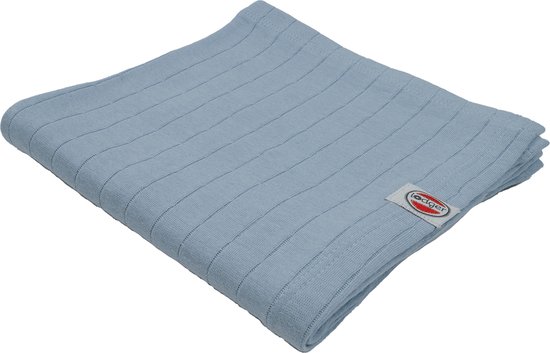 Lodger Hydrofiele doek 70x70 - Blijft soepel na elke was - superzacht - Blauw van Lodger