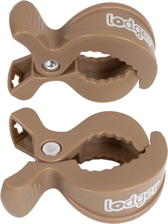 Lodger Swaddle Clips Carbon 2 Stuks van Lodge