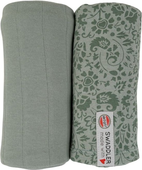 Lodger Swaddle Printed Clips Bush Dot 2 Stuks van Lodge