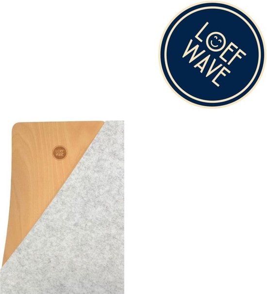 LOEF WAVE Original® - Balance Board –Nottingham grey balansspeelgoed – balanstrainer – balansbord kinderen – balansplank van LOEF