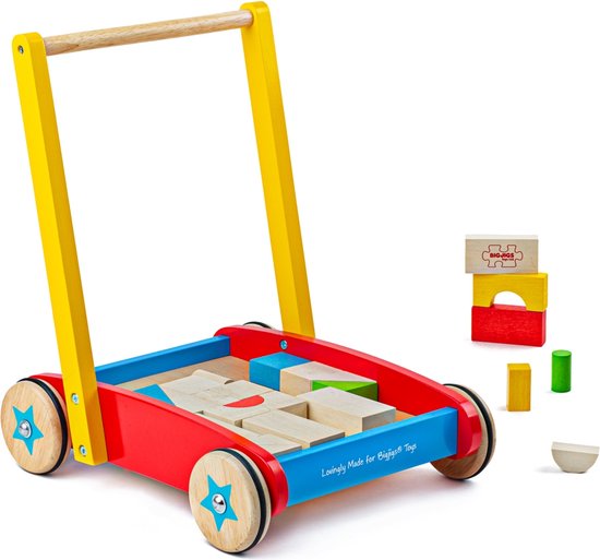Loopwagen - Incl. 35 blokken van $