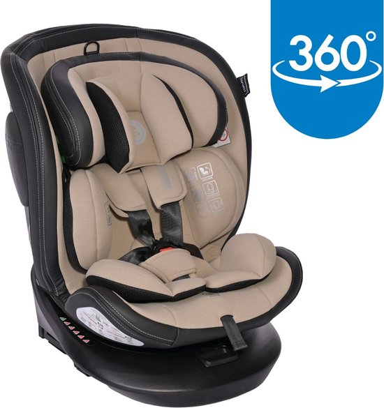 Lorelli Aviator Beige 40-150 cm 360° i-Size Autostoel 1007183-2412 van Lorelli