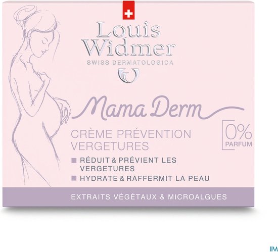 Louis Widmer Crème Mama Derm Stretch Marks Prevention Cream ZP van Louis Widmer