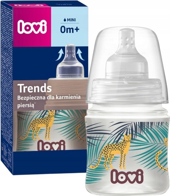 LOVI Trends 120 ml Jungle Vibes fles 0m+ 0+ maanden van Lovi