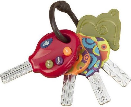Luckeys - Elektronische sleutels aan sleutelbos van Merkloos