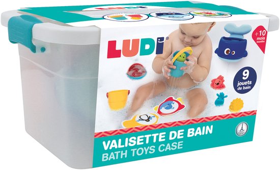 LUDI - Badspeelgoed in opbergkoffer
