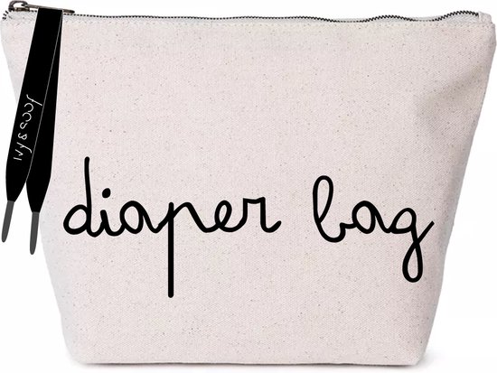 Luieretui groot | Luier etui met rits | Luiertas Organizer | Maat L | Ivy and Soof van Ivy and Soof