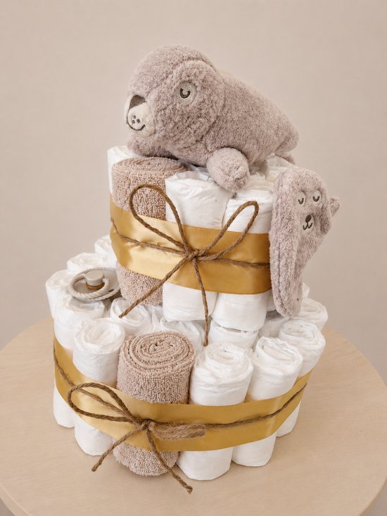 Luiertaart Jollein Deepsea Seal - babyshower - kraamcadeau