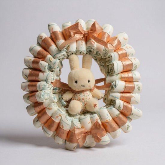 luiertaart krans van Merkloos