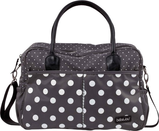 Luiertas Grey Dots van Little Company
