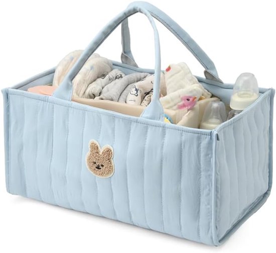 Luiertas - Opbergtas - Waterdichte opbergtas - Luieropbergtas - Blauw van Merkloos