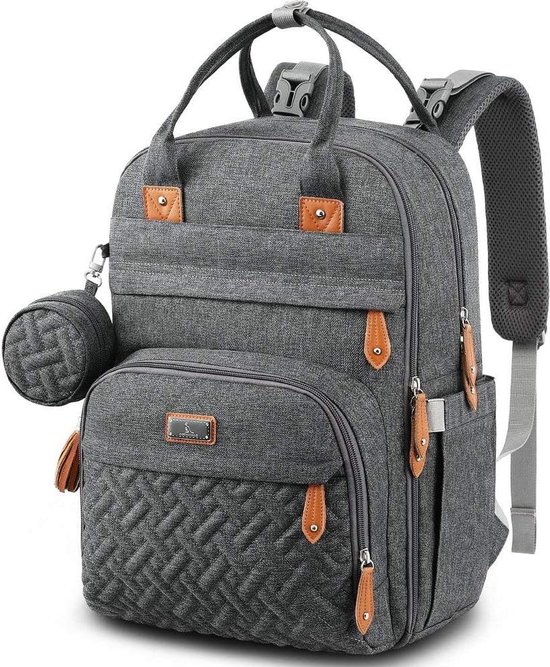 Luiertas Rugzak - BabbleRoo Luierzakken met Luiermat - Baby Essentials van BabbleRoo