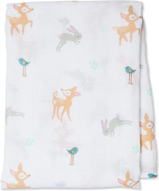 Lulujo - hydrofiele doek - swaddle - katoen - 120x120 cm - Little Fawn van Lulujo
