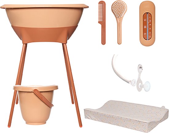 LUMA badset met aankleedkussen Spiced Copper van LUMA