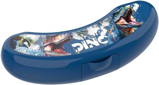 Lunch Buddies Bananenbox Dino blauw van Lunch Buddies