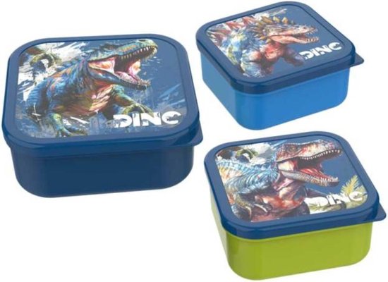 Lunch Buddies Snackbox set - T-Rex van Lunch Buddies