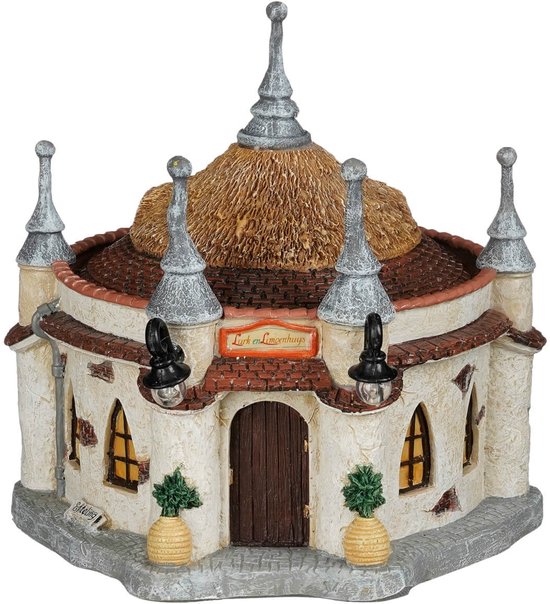 Lurk en Limoenhuys met licht - l16xb17xh16cm van Intratuin