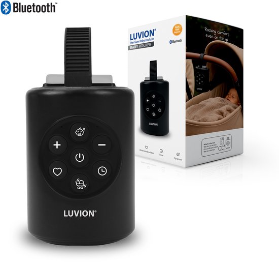LUVION® Baby Rocker voor Kinderwagen en Buggy - Baby Swing - Babywipstoel - Automatisch Schommelen van Merkloos