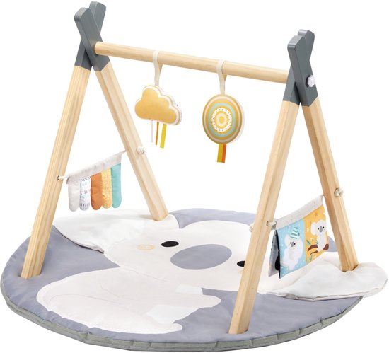 LUVION® Babygym Koala - Met baby speelmat - Baby gym met sensorisch speelgoed van Luvion