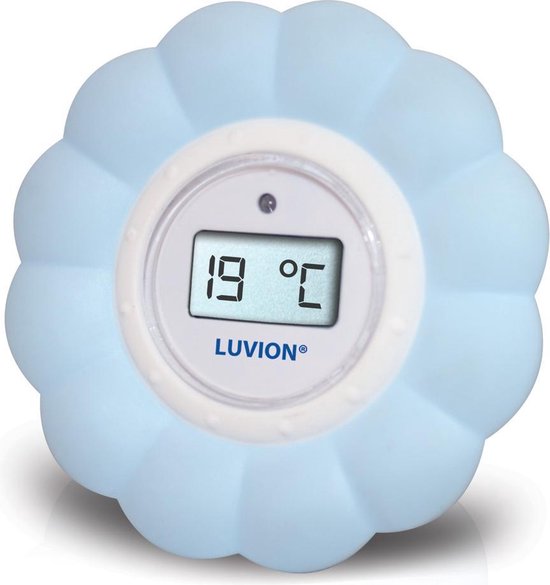 LUVION® - Bad/kamerthermometer - Blauwe thermometer van Luvion