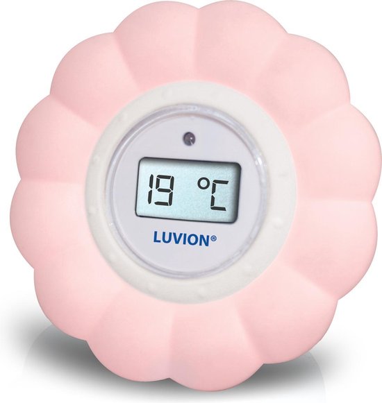 LUVION® - Bad/kamerthermometer - Roze thermometer van Luvion