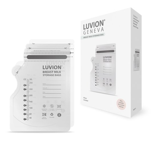 LUVION® Geneva Moedermelk Bewaarzakjes (60 stuks) van LUVION