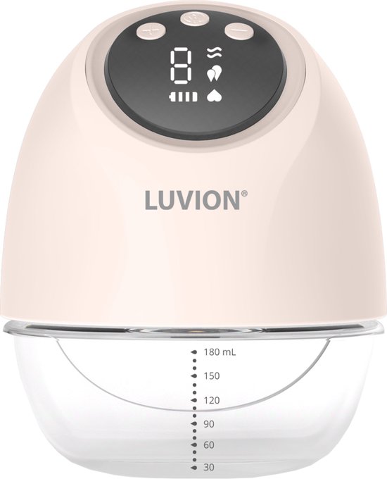 LUVION® Vienna Handsfree Elektrische Borstkolf Single - Enkele draadloze kolf voor thuis én onderweg van Luvion