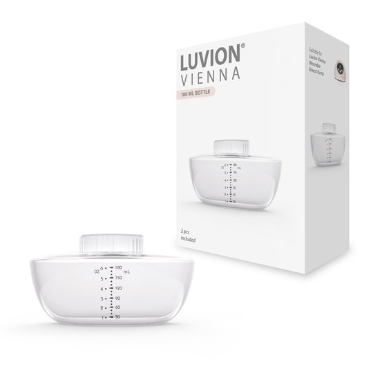 LUVION® Vienna Moedermelk Opvangfles - 180ml van Luvion