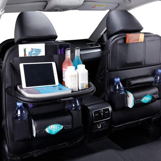 Luxe Autostoel Rugleuning Opbergtas voor iPad en opslag voor dranken,Fijn voor kinderen en vakantie van LUXE.
