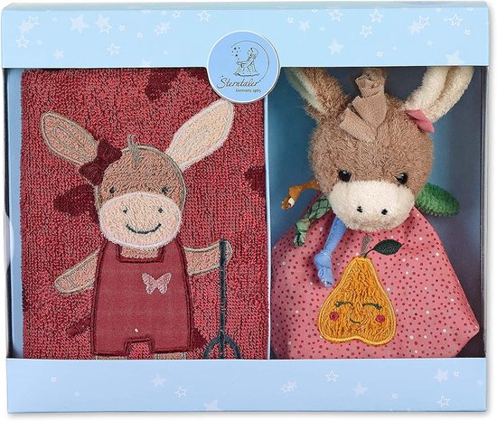 Luxe Cadeauset met Knuffeldoek en Kinderhanddoek voor Baby van LUXE.