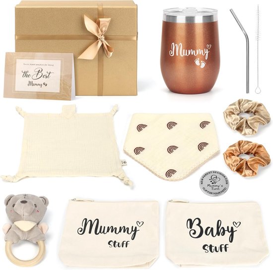 Luxe Geschenkdoos voor Pasgeborenen en Aanstaande Mama's
