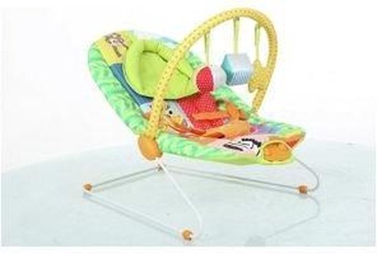 luxe vibrerende rainbow bouncer, relax met kleurrijk design van Luxe