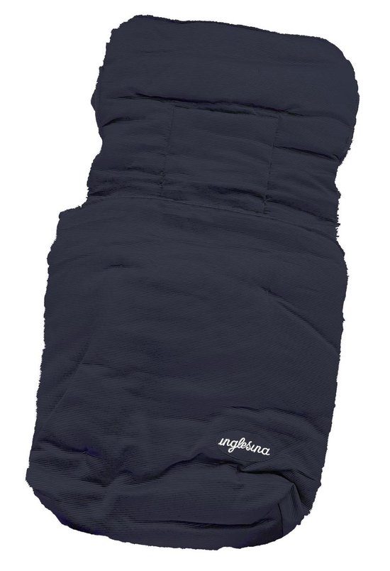 Luxe voetenzak Inglesina Streep Navy Blue van Merkloos