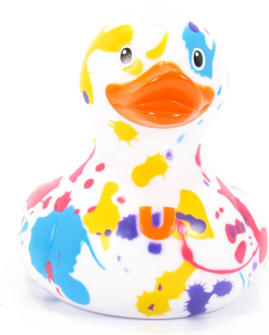 LUXURY ARTY DUCK badeendje van BudDuck van Lux