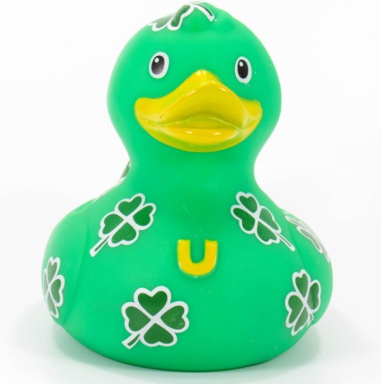 LUXURY CLOVER PATCH DUCK badeendje van BudDuck van Lux