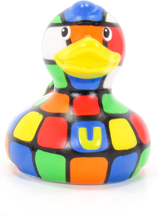 Luxury MINI 80s CUBE DUCK van Bud Duck: Mooiste Design badeend ter Wereld van Bud Duck