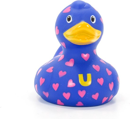 Luxury mini LOVE LOVE LOVE Duck van Bud Duck: Mooiste Design badeend ter Wereld van Bud Duck