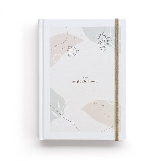 Maan Amsterdam - Mijn mijlpalenboek - Invulboek voor de bijzondere mijlpalen uit het leven van jouw kind - Ruimte voor 64 foto's en tekst van Maan Amsterdam