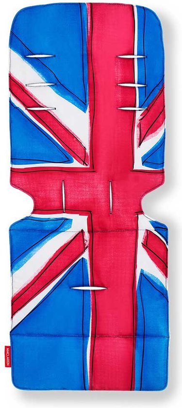 Maclaren Universal Pad Union Jack / Princess Blue van Maclaren