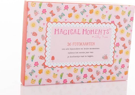 Magical Moments Fotokaarten Box - Baby Meisje van Belightful Life