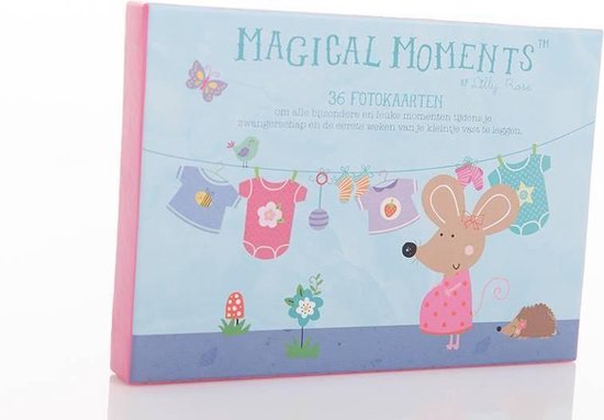 Magical Moments Fotokaarten Box Zwangerschap van Milestone