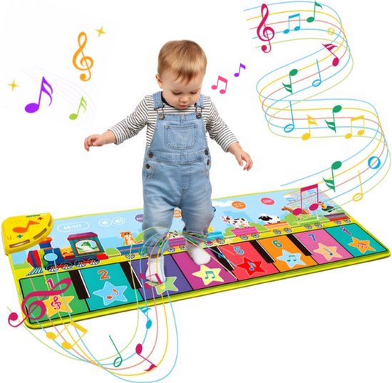 Magische Kinder Pianomat - Muziekmat - Speelgoed 3, 4 ,5 Jaar - Montessori Speelgoed - Educatief Speelgoed - Jongens Speelgoed - Meisjes Speelgoed - Kinderspeelgoed