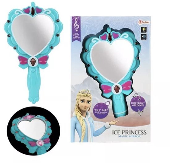 Magische Spiegel - Kinderspeelgoed - Met Magische Geluiden - Lichtjes - Prinsessen - Verkleden - Meisjes en Jongens - Toi Toys - Vanaf 5 Jaar - Hoge Kwaliteit - Kinderfeestje - Cadeau - Speelgoed - Spiegel - Kinderspiegel van Merkloos