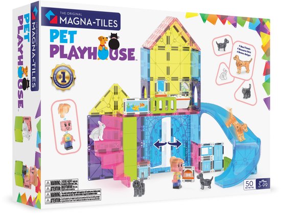 Magna-Tiles | Pet Playhouse 50 Stuks Set