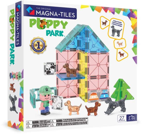 Magna-Tiles | Puppy Park 27 Stuks Set